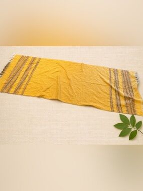 Arianna by Howard’s Woven Striped Fringe Throw Blanket